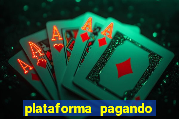 plataforma pagando no cadastro slots